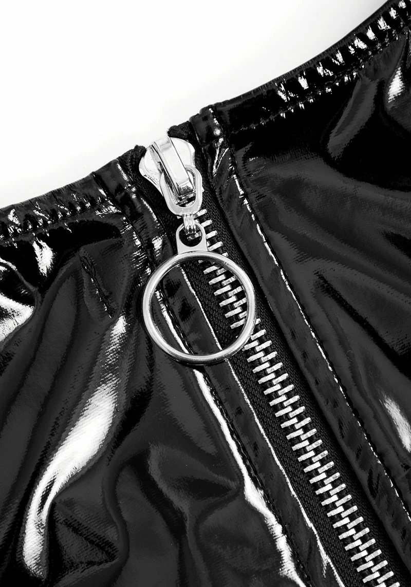 MET1 HELLBOUND VINYL CROP TOP 7 MET1 HELLBOUND VINYL CROP TOP - Image 7