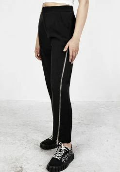 MET1 Proto Zip Up Tailored Trousers -Womens Clothing Sales SS22M275 Zip Tailored Trousers 002 800x