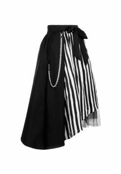 MET1 PARANORMAL ASYMMETRIC MIDI SKIRT -Womens Clothing Sales SS22M276 PARANORMAL ASYMMETRIC MIDI SKIRT01 800x