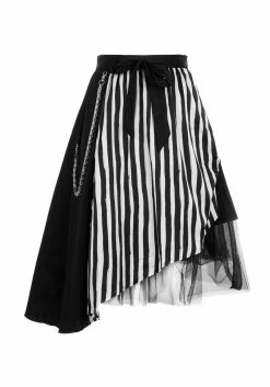 MET1 PARANORMAL ASYMMETRIC MIDI SKIRT -Womens Clothing Sales SS22M276 PARANORMAL ASYMMETRIC MIDI SKIRT 800x