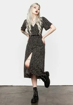MET1 VALLEY MIDI DRESS