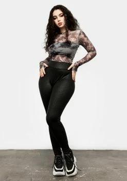 MET1 KURAKURA GRAPHIC LEGGINGS