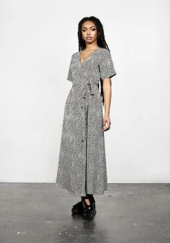 MET1 SUMMERS PRINTED WRAP DRESS -Womens Clothing Sales SS22M74 Summers Wrap Dress 007 800x