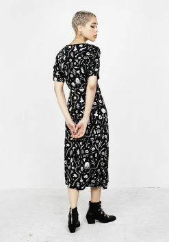 MET1 HEDGEWITCH V-NECK MIDI DRESS 10 MET1 HEDGEWITCH V-NECK MIDI DRESS -Womens Clothing Sales SS22M75 Hedgewitch V Neck Midi Dress 001 800x