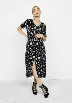 MET1 HEDGEWITCH V-NECK MIDI DRESS 12 MET1 HEDGEWITCH V-NECK MIDI DRESS -Womens Clothing Sales SS22M75 Hedgewitch V Neck Midi Dress 006 800x