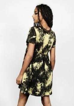 MET1 SCHOLOMANCE TIE DYE SKATER DRESS -Womens Clothing Sales SS22M85 Scholomance Tie Dye Skater Dress 002 800x
