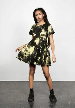MET1 SCHOLOMANCE TIE DYE SKATER DRESS -Womens Clothing Sales SS22M85 Scholomance Tie Dye Skater Dress 006 800x