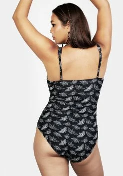 MIF1 Mortmoth Cut-Out Swimsuit -Womens Clothing Sales SS22MF141 MortmothCutout Swimsuit 001 800x