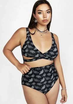 MIF1 Mortmoth Cut-Out Swimsuit -Womens Clothing Sales SS22MF141 MortmothCutout Swimsuit 004 800x