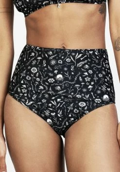 MIF1 Hedgewitch High-Waisted Bikini Bottom -Womens Clothing Sales SS22MF145 Hedgewitch Highwaisted Bikini Bottoms 001 800x
