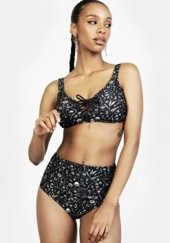 MIF1 Hedgewitch High-Waisted Bikini Bottom -Womens Clothing Sales SS22MF145 Hedgewitch Highwaisted Bikini Bottoms 002 800x