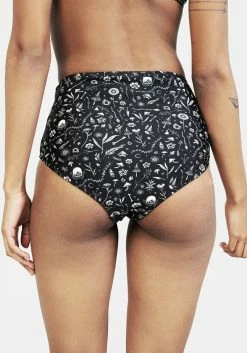 MIF1 Hedgewitch High-Waisted Bikini Bottom -Womens Clothing Sales SS22MF145 Hedgewitch Highwaisted Bikini Bottoms 005 800x