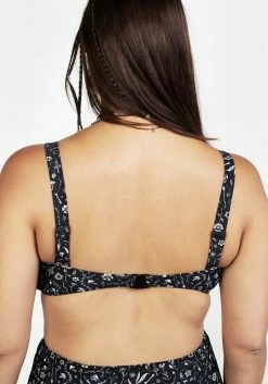 MIF1 Hedgewitch Lace-Up Bikini Top -Womens Clothing Sales SS22MF145 Hedgewitch Lace Up Bikini Top 001 800x