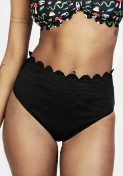 Womens Clothing Sales -Womens Clothing Sales SS22MF149 Swampwitch Scallop Bikini Bottoms 004 800x