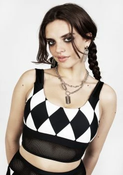 MIF1 Ragdoll Mesh Bikini Top