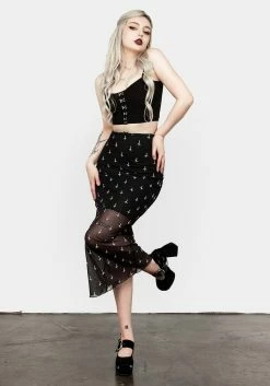 PFA1 WICKED MESH MIDI SKIRT -Womens Clothing Sales SS22PF191132 WICKED MESH MIDI SKIRT 002 800x