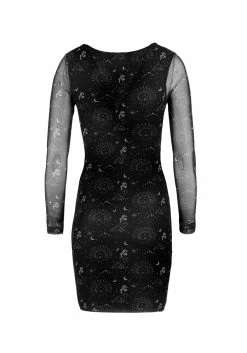 PFA1 La La Land Mesh Mini Dress -Womens Clothing Sales SS22PF380 La La Land Mesh Mini Dress 04 800x