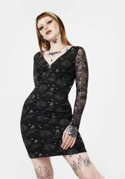 PFA1 La La Land Mesh Mini Dress -Womens Clothing Sales SS22PF380 Lala Land Mesh Midi Dress 005 800x