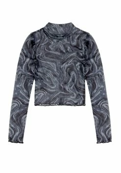 PFA1 Kurakura Mesh Crop Top -Womens Clothing Sales SS22PF385 Kurakura Mesh Crop Top 02 800x