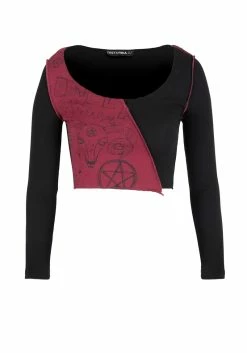 PFA1 Paranoid Crop Top -Womens Clothing Sales SS22PF387 ParanoidCropTop 02 800x