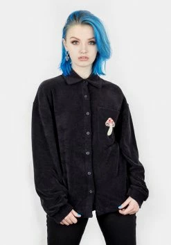 PFA1 AMANITA EMBROIDERED TOWELLING SHIRT -Womens Clothing Sales SS22PF451066 AMANITA EMBROIDERED TOWELLING SHIRT rc04 800x