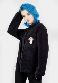 PFA1 AMANITA EMBROIDERED TOWELLING SHIRT -Womens Clothing Sales SS22PF451066 AMANITA EMBROIDERED TOWELLING SHIRT rc05 800x