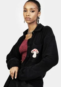 PFA1 AMANITA EMBROIDERED TOWELLING SHIRT -Womens Clothing Sales SS22PF451066 Amanita Emroidered Towelling Shirt 004 800x