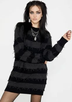 BET1 Nancy Stripe Oversized Jumper -Womens Clothing Sales SS23B03 NancyStripeJumper7372 800x