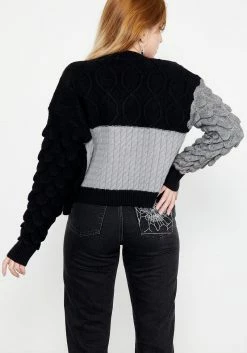 BET1 Brazen Spliced Cardigan -Womens Clothing Sales SS23B05 BrazenSplicedCardigan6338 800x