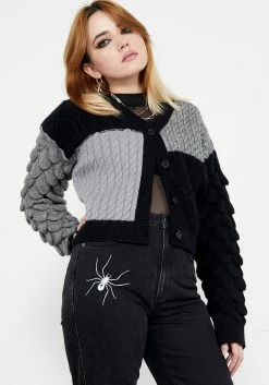 BET1 Brazen Spliced Cardigan -Womens Clothing Sales SS23B05 BrazenSplicedCardigan6362 800x