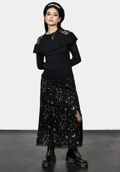 BET1 Edith Lace Panelled Jumper -Womens Clothing Sales SS23B07 Edith Lace Panelled Jumper 002 800x