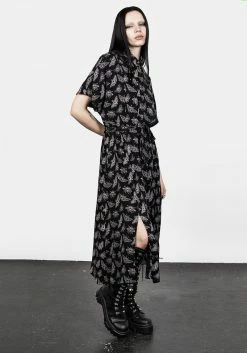 LVT1 Mortmoth Shirt Dress -Womens Clothing Sales SS23LV333A Mortmoth Shirt Dress 002 800x