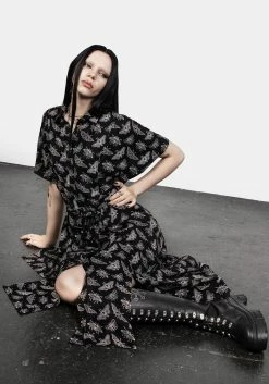 LVT1 Mortmoth Shirt Dress -Womens Clothing Sales SS23LV333A Mortmoth Shirt Dress 008 800x