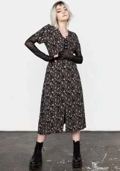 LVT1 Craft V-neck Midi Dress -Womens Clothing Sales SS23LV39 CRAFT V NECK MIDI DRESS 001 EDIT 800x