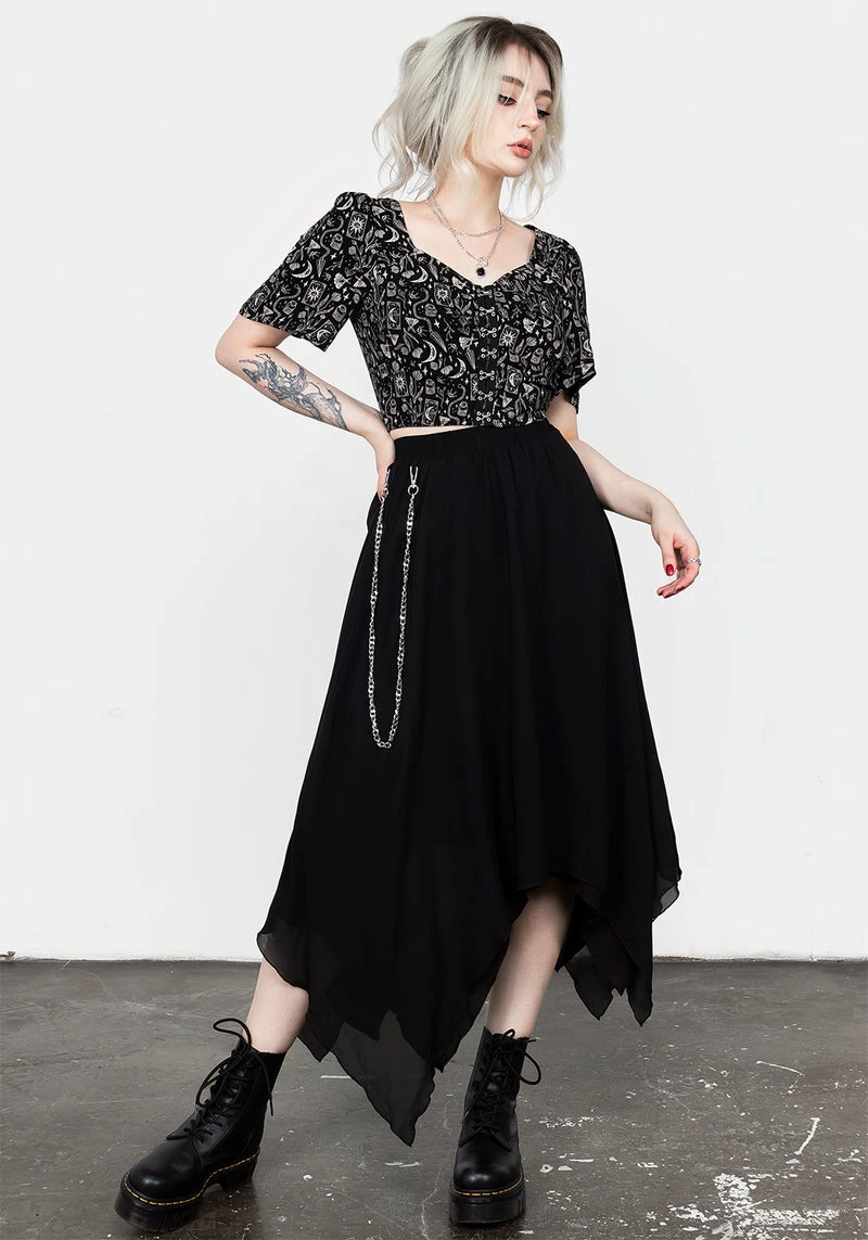 LVT1 Craft Hook And Eye Crop Top 4 LVT1 Craft Hook And Eye Crop Top - Image 4