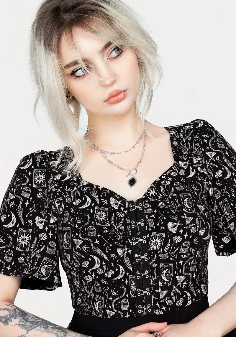 LVT1 Craft Hook And Eye Crop Top 5 LVT1 Craft Hook And Eye Crop Top - Image 5