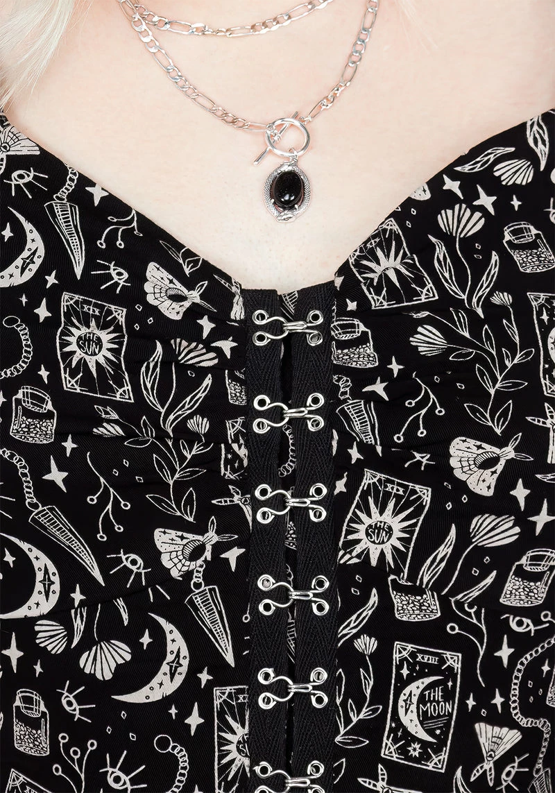 LVT1 Craft Hook And Eye Crop Top 2 LVT1 Craft Hook And Eye Crop Top - Image 2