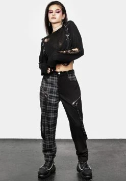 MET1 Underground Bondage Trousers -Womens Clothing Sales SS23M01 Underground Bondage Trousers 003 800x