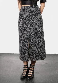 MET1 Siofra Mock Wrap Floral Print Skirt -Womens Clothing Sales SS23M130 Siofra Mock Wrap Skirt 002 800x