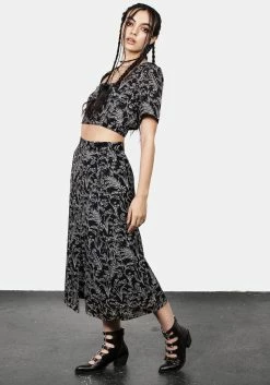 MET1 Siofra Lace Up Crop Top -Womens Clothing Sales SS23M131 Siofra Lace Up Crop Top 008 800x