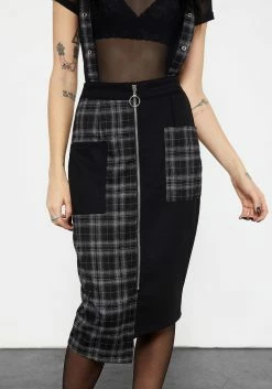 MET1 Underground Bondage Strap Pencil Skirt -Womens Clothing Sales SS23M13 UndergroundBondageskirt6816 800x