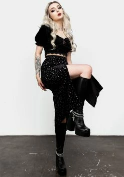 MET1 Woe Midi Split Skirt 15 MET1 Woe Midi Split Skirt -Womens Clothing Sales SS23M20 Woe Midi Split Skirt 004 800x