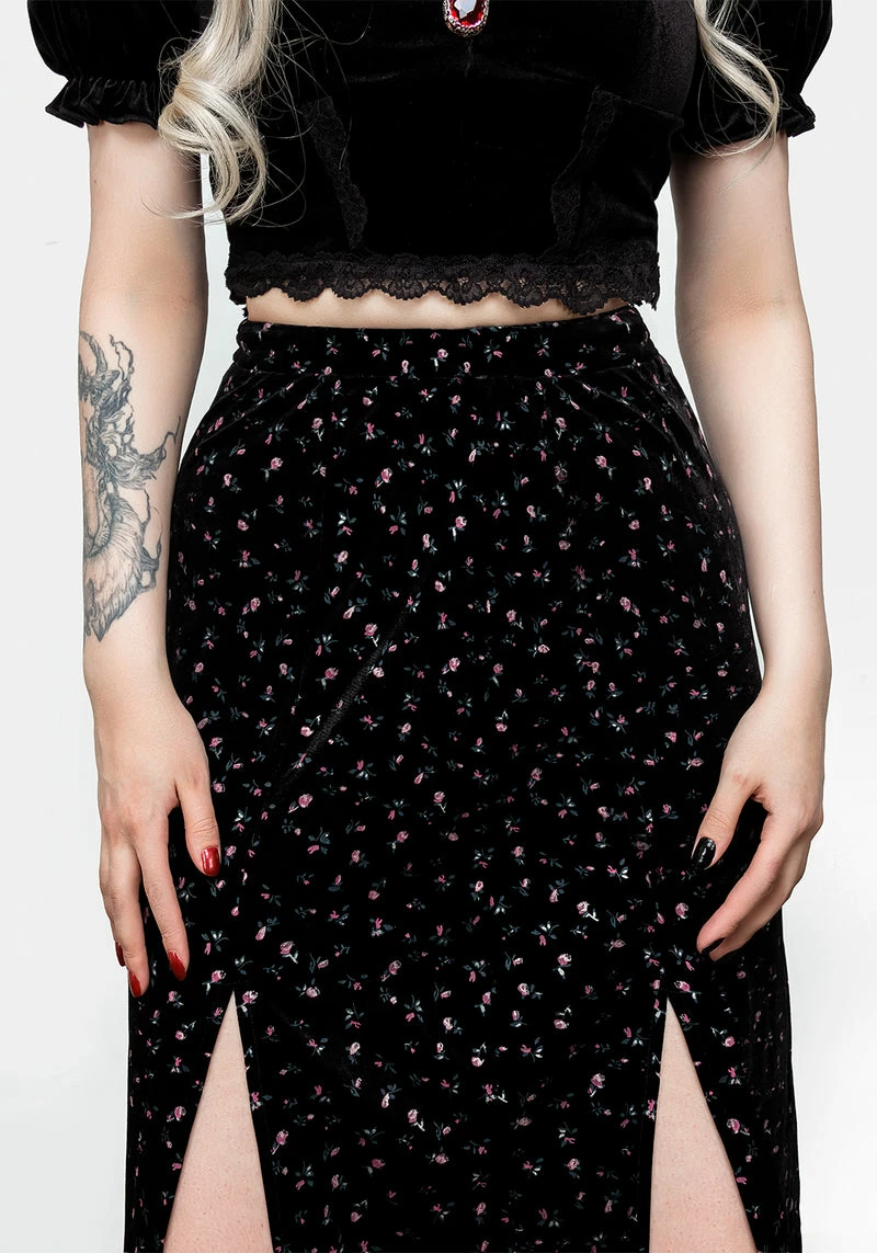 MET1 Woe Midi Split Skirt 7 MET1 Woe Midi Split Skirt - Image 7