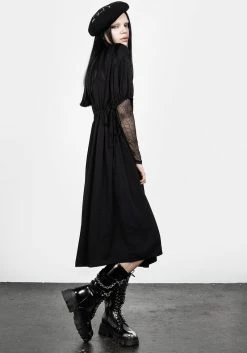 MET1 Tangle Midi Smock Dress 15 MET1 Tangle Midi Smock Dress -Womens Clothing Sales SS23M241A Tangled Midi Smock Dress 007 800x