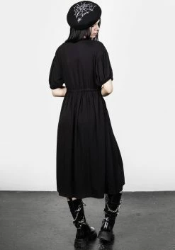 MET1 Tangle Midi Smock Dress 12 MET1 Tangle Midi Smock Dress -Womens Clothing Sales SS23M241A Tangled Midi Smock Dress 009 800x