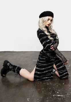 MET1 Barbed Kimono Shirt Dress 16 MET1 Barbed Kimono Shirt Dress -Womens Clothing Sales SS23M252A Barbed Kimono Tapered Dress 011 800x