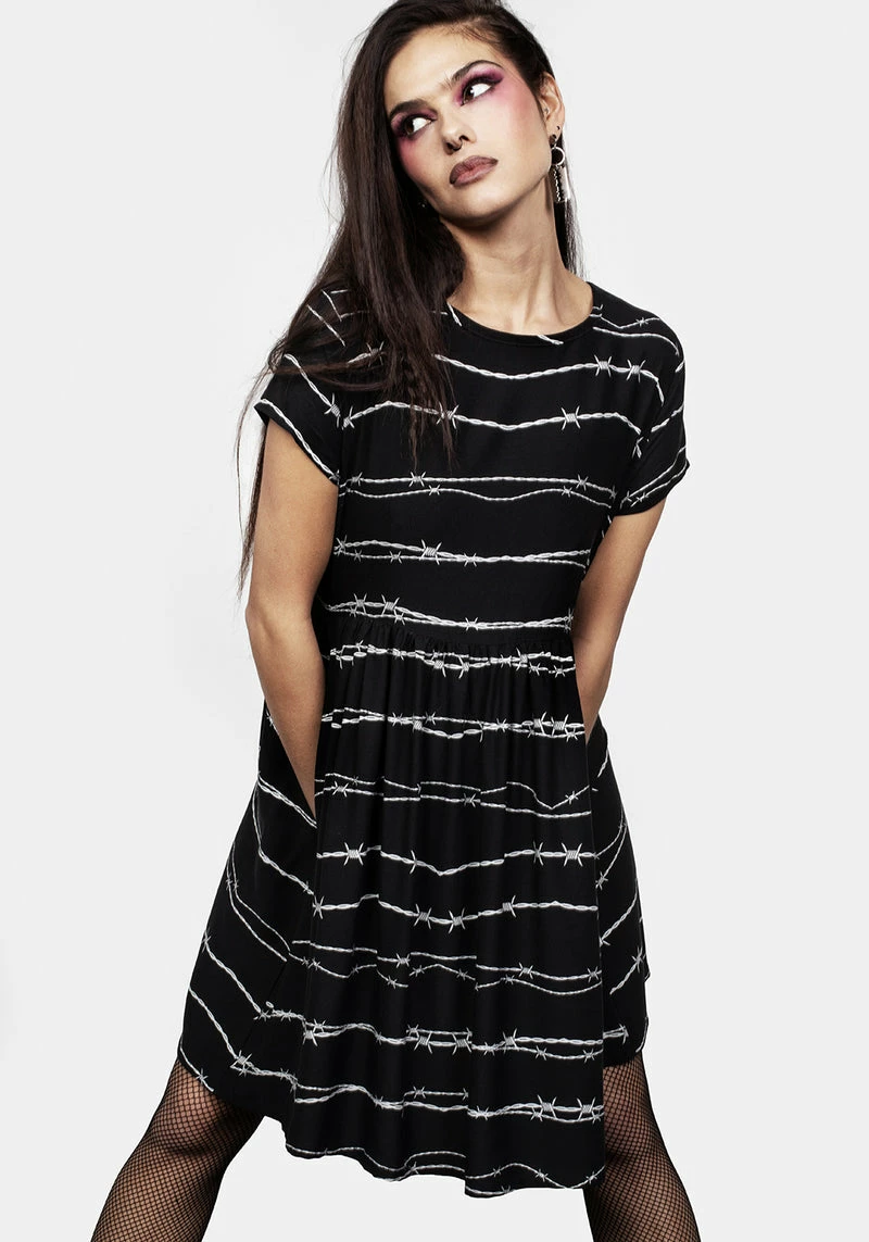 MET1 Barbed Skater Dress 6 MET1 Barbed Skater Dress - Image 6