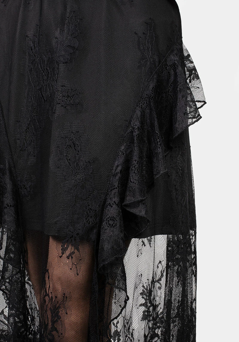 MET1 Mourning Cascade Midaxi Skirt 3 MET1 Mourning Cascade Midaxi Skirt - Image 3