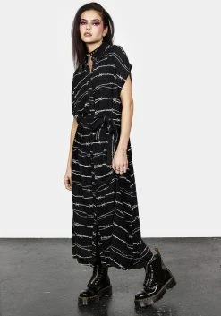 MET1 Barbed Midi Shirt Dress 14 MET1 Barbed Midi Shirt Dress -Womens Clothing Sales SS23M396A Barbed Midi Shirt Dress 003 800x