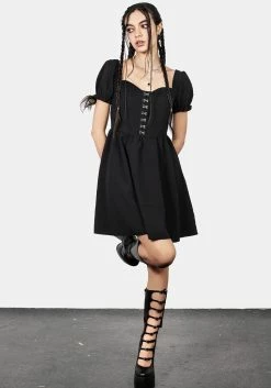 MET1 Mortem Ruffle Mini Dress -Womens Clothing Sales SS23M84 Mortem Ruffle Mini Dress 002 800x